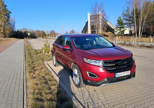Ford EDGE cena 70999 przebieg: 152000, rok produkcji 2017 z Gołdap małe 191
